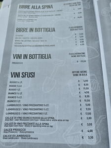 Aktuální nabídky a ceny v italských restauracích