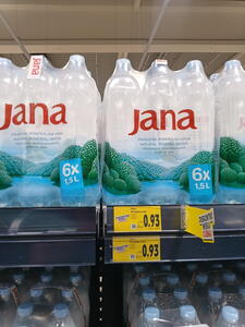 Cena balené vody
