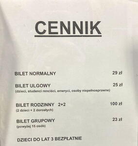 Ceník