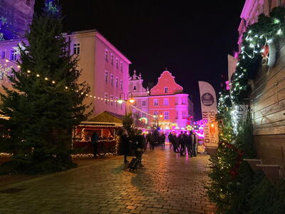 Centrum ožilo vánočním veselím