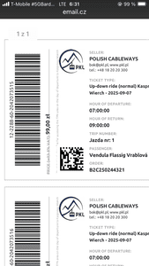 Ceny a ceníky na polské straně Tater