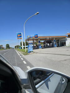 Ceny paliv po cestě do Itálie