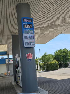 Ceny pohonných hmot po cestě do Bibione