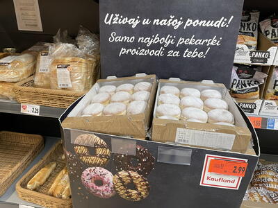 Ceny v Kauflandu na Makarské