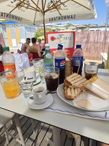 Ceny v plážovém baru v Bibione
