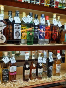 Ceny za panák tvrdého alkoholu