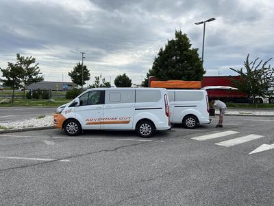 Cesta do Chorvatska s Ford Tourneo