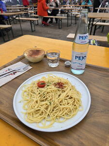 Dali jsem si aglio olio za 11 eur