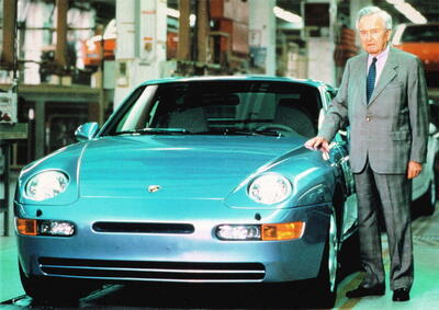 Ferry Porsche a Porsche 968 v srpnu 1991