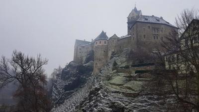 Hrad Loket - tip na výlet autem