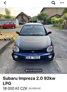 Inzerát Imprezy
