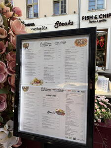 Menu v Polských restauracích