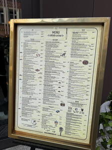 Menu v Polských restauracích