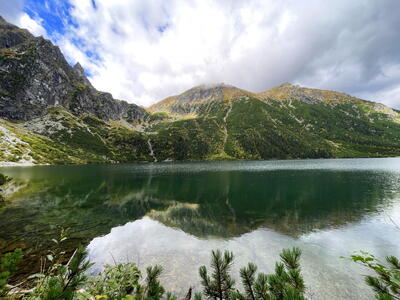 Mořské oko je největší jezero Vysokých Tater.