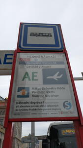 Na letiště jsme vyrazili Airport Expressem
