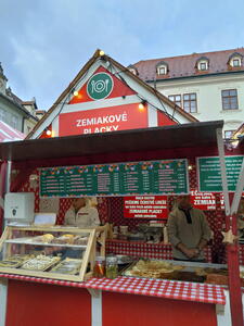 Nabídka na trzích v Bratislavě
