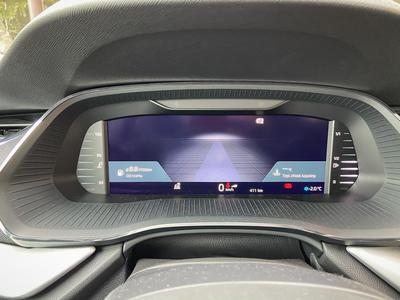 Nová Škoda Octavia - displej před řidičem