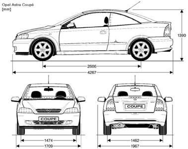 Opel Astra kupé