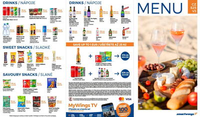 Palubní menu Smartwings