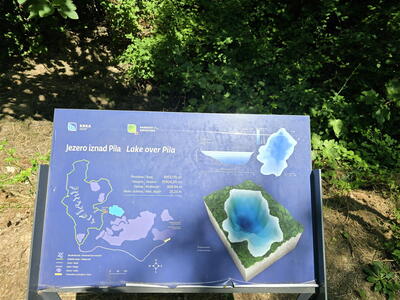 Plánek NP Krka