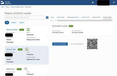 Pravé horní menu je opravdu nepřehledné