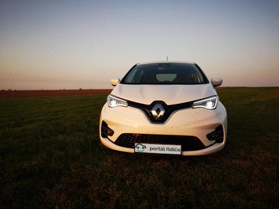 Renault Zoe R135 - pěkně zapracovaná maska