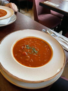 restaurace Awiw - Jeruzalémská polévka