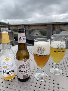 Restaurace si nově nechala uvařit svoje pivo. 
