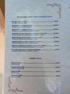 Restaurace Slovinsko