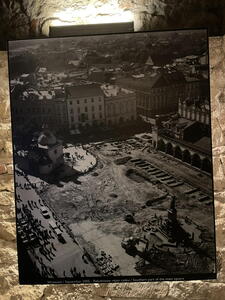 Rynek Underground Museum - archeologické naleziště v roce 2005