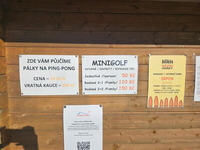 Sportovní aktivity v kempu Sedmihorky