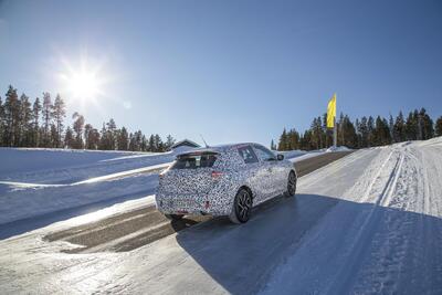 Testování vozu Opel Corsa při extrémních teplotách až -30°C