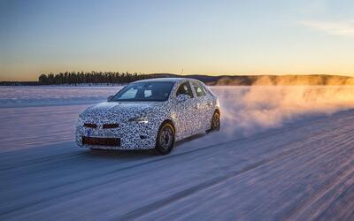 Testování vozu Opel Corsa při extrémních teplotách až -30°C