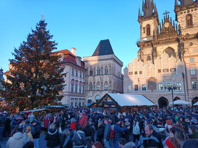 Vánoční trhy na Staroměstském náměstí