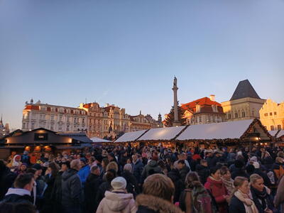 Vánoční trhy na Staroměstském náměstí