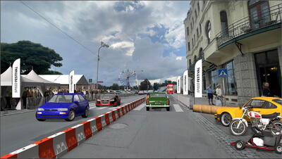 Vizualizace Speed Festival Česká Lípa