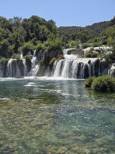 Vodopády v NP Krka