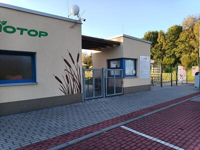 Vstup do areálu