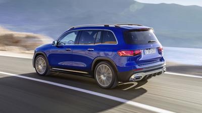 Vůz Mercedes-Benz GLB - sedmimístné SUV zapadne mezi GLA a GLC
