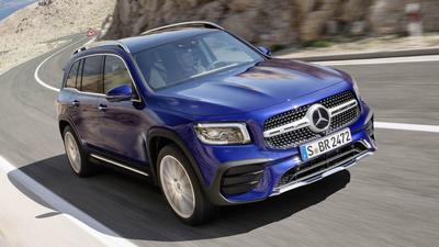 Vůz Mercedes-Benz GLB - sedmimístné SUV zapadne mezi GLA a GLC