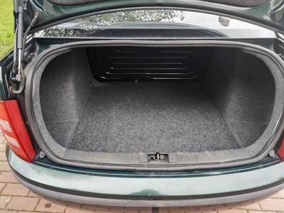 Zavazadlový prostor testovaného vozu Škoda Fabia 1.4 MPI