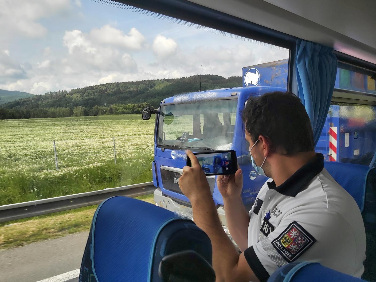 Autobus Iveco Policie ČR
