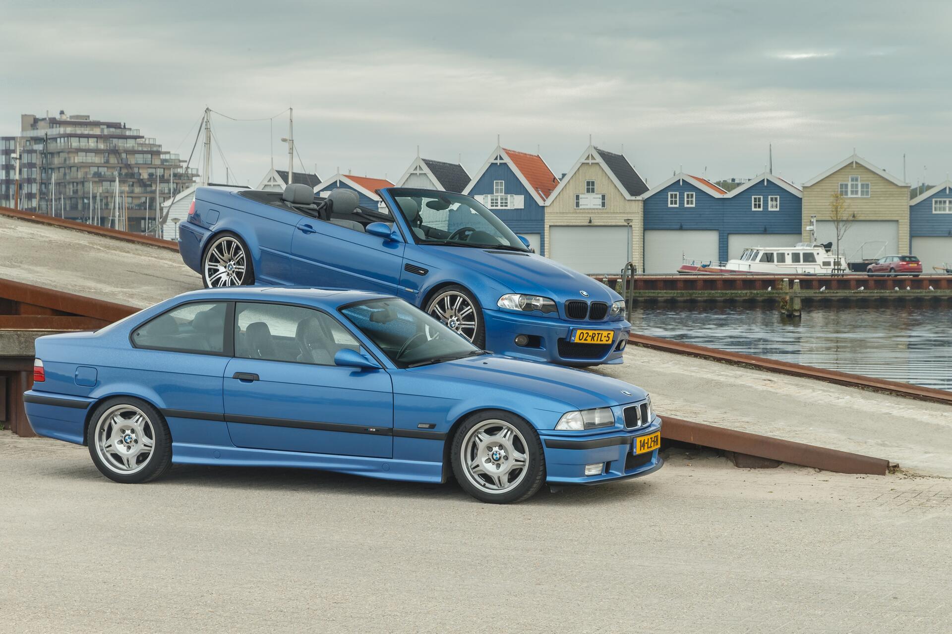 BMW E36 coupe a E46 cabrio