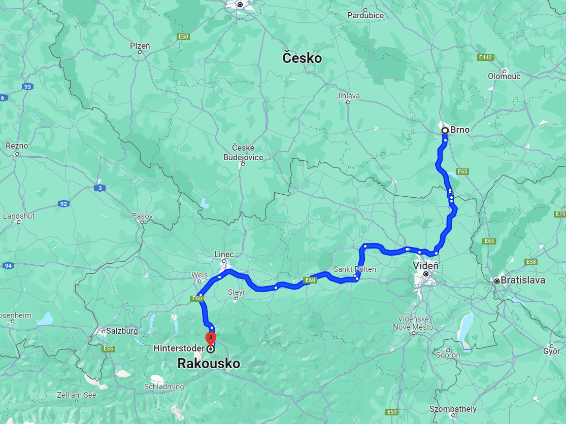Brno - Hinterstoder