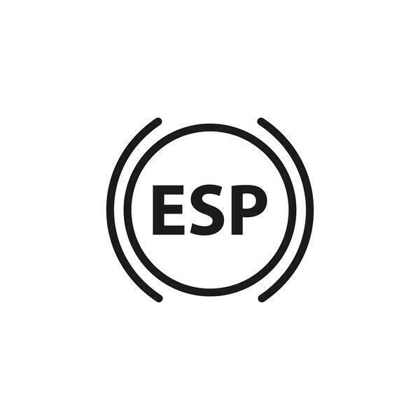 Co znamená svítící ESP kontrolka