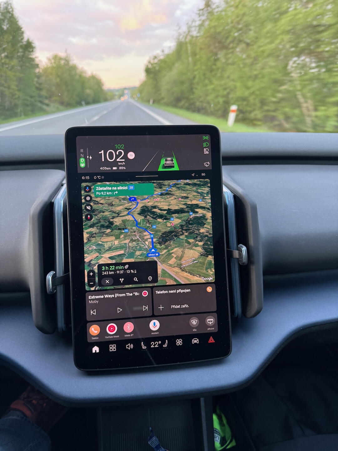 Do Chorvatska elektromobilem 2024 (1. část)