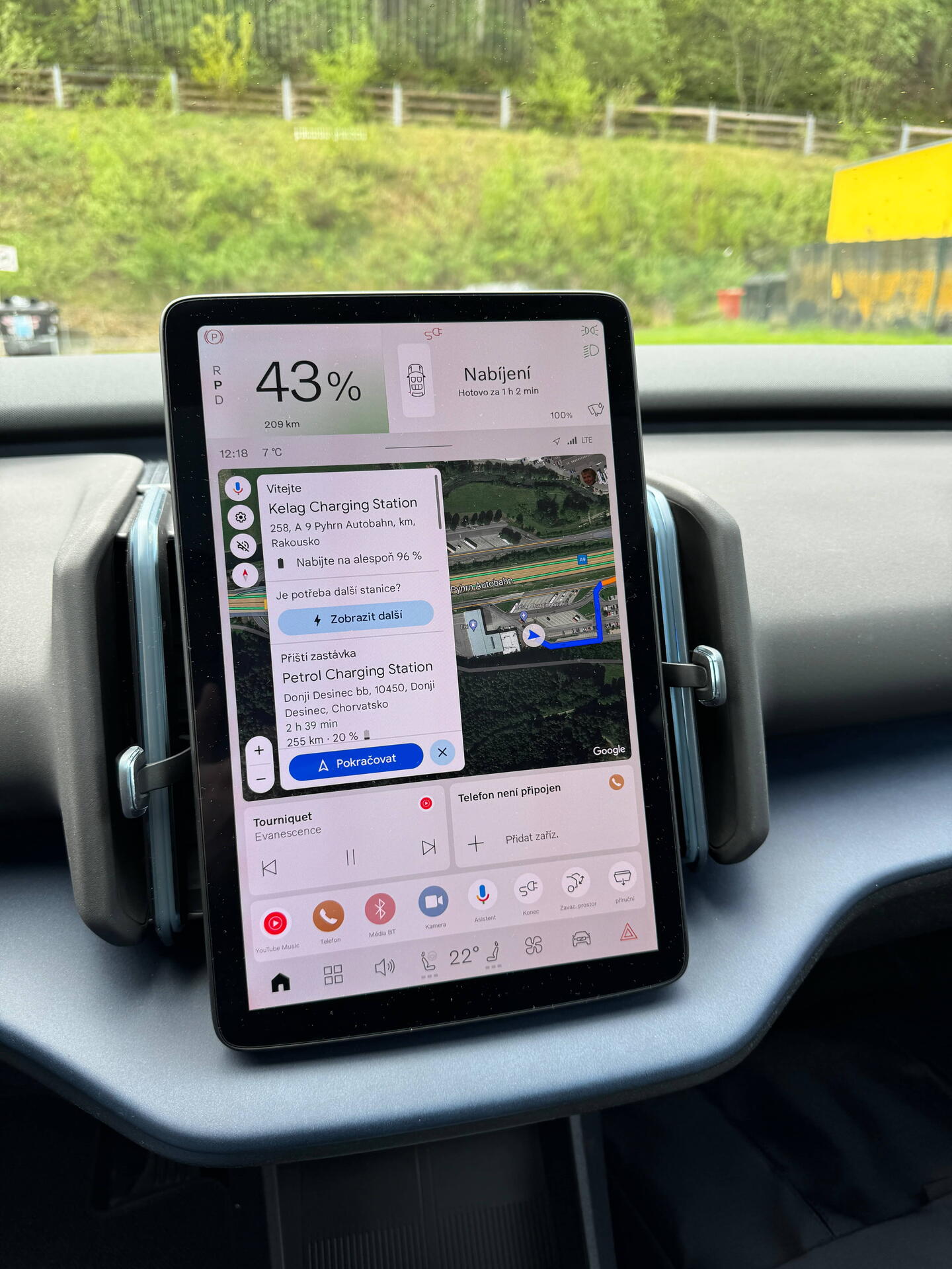 Do Chorvatska elektromobilem 2024 (2. část)
