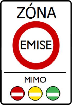 Emisní zóna (IZ 7a)