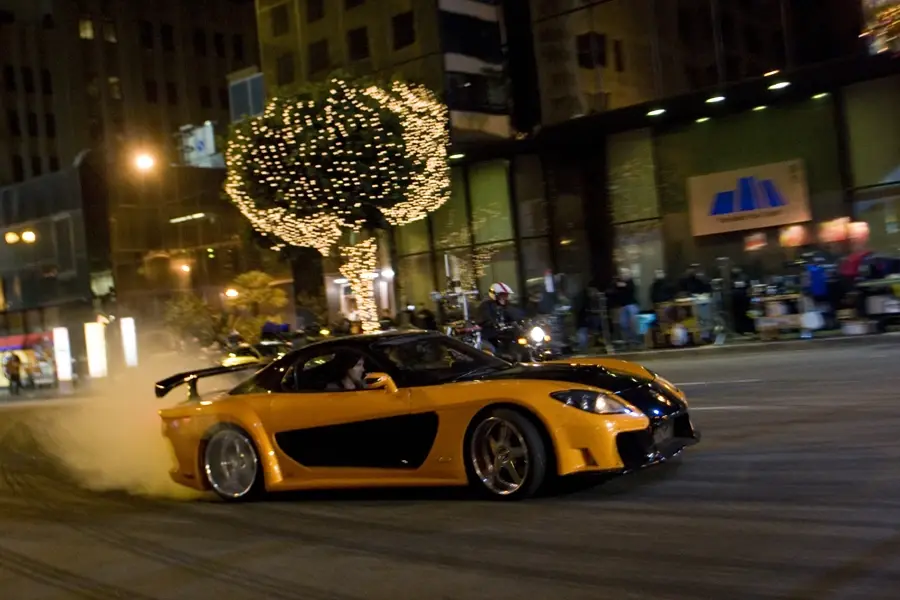 Ikonický vůz Mazda RX-7 FD ze série Fast and Furious