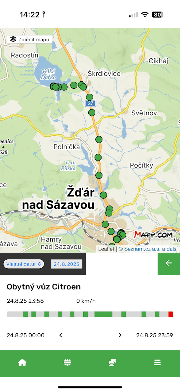 GPS lokátor